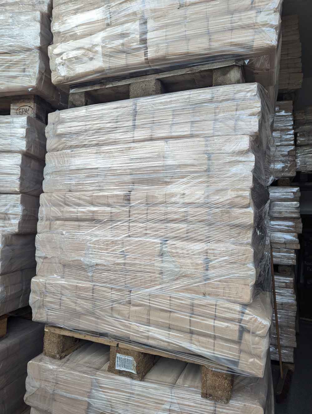 Briketts eckig (RUF) 1 Tonne